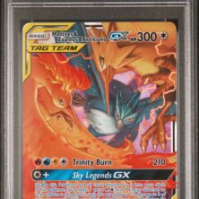 2019 POKEMON SUN & MOON HIDDEN FATES 44 MOLTRES & ZAPDOS & ARTICUNO GX