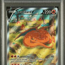 2022 POKEMON SWSH BLACK STAR PROMO 260 FULL ART/CHARIZARD V SWORD & SHIELD ULTRA-PREMIUM COLLECTION-CHARIZARD