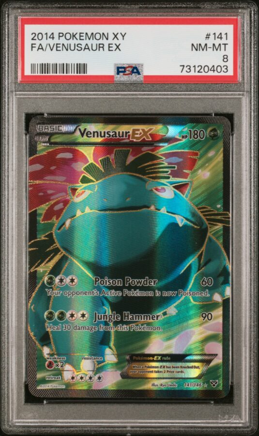 2014 POKEMON XY 141 FA/VENUSAUR EX