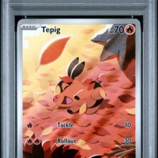 2025 POKEMON WHT EN-WHITE FLARE 096 TEPIG ILLUSTRATION RARE