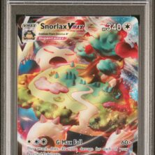 2020 POKEMON SWORD & SHIELD 142 FULL ART/SNORLAX VMAX