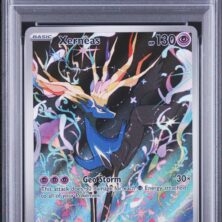 2026 Pokemon Cri En Chaos Rising Tcg Cards #091 Xerneas Illustration Rare Psa Nm Mt 8