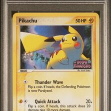 2006 POKEMON EX HOLON PHANTOMS 78 PIKACHU-REVERSE FOIL