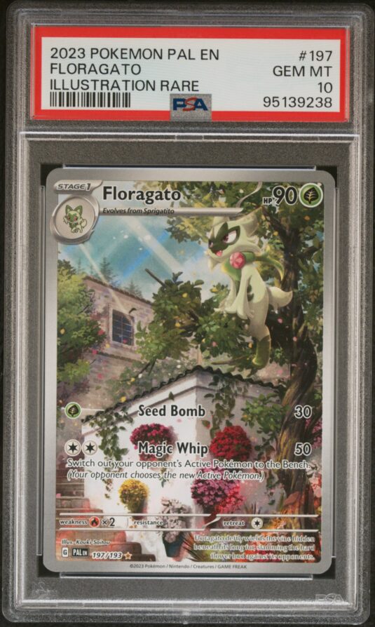 2023 POKEMON PAL EN-PALDEA EVOLVED 197 FLORAGATO