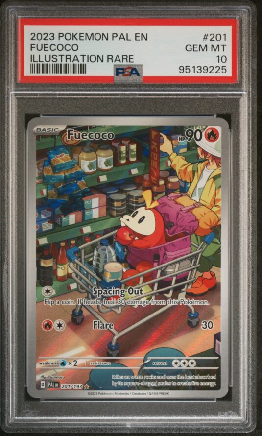 2023 POKEMON PAL EN-PALDEA EVOLVED 201 FUECOCO