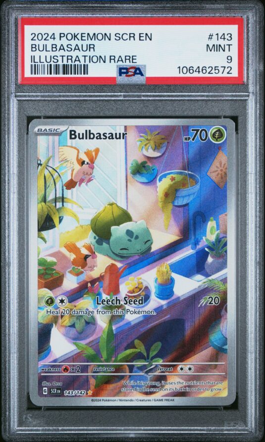 2024 POKEMON SCR EN-STELLAR CROWN 143 BULBASAUR