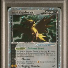 2004 POKEMON EX TEAM ROCKET RETURNS 106 ROCKET'S ZAPDOS EX-HOLO