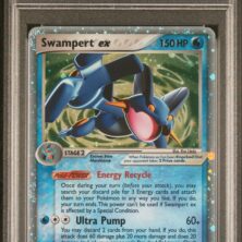 2006 POKEMON EX CRYSTAL GUARDIANS 98 SWAMPERT EX-HOLO