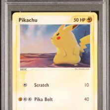 2003 POKEMON EX SANDSTORM 72 PIKACHU-REVERSE FOIL